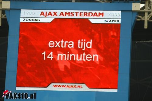 AFC Ajax - AZ (1-1) | 26-04-2009 