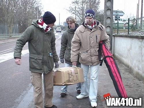 AJ Auxerre - AFC Ajax (3-1) | 24-02-2005