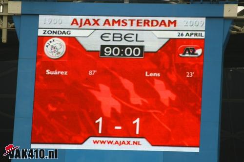 AFC Ajax - AZ (1-1) | 26-04-2009 