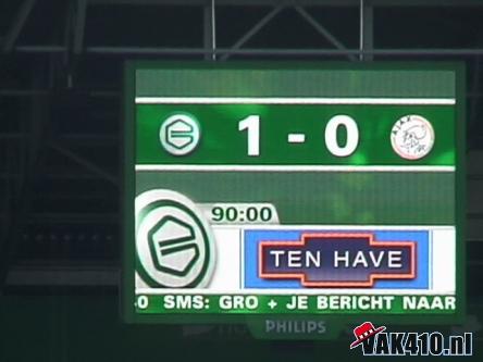 FC Groningen - AFC Ajax (0-1) | 25-01-2009 