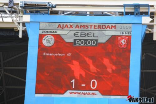 AFC Ajax - FC Twene (1-0) | 10-05-2009
