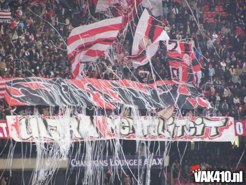 AFC Ajax - FC Utrecht (1-4) 5 jaar VAK410 | 29-01-2006