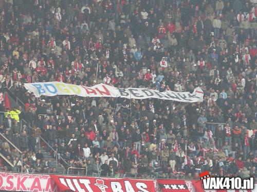 AFC Ajax - FC Utrecht (1-4) 5 jaar VAK410 | 29-01-2006